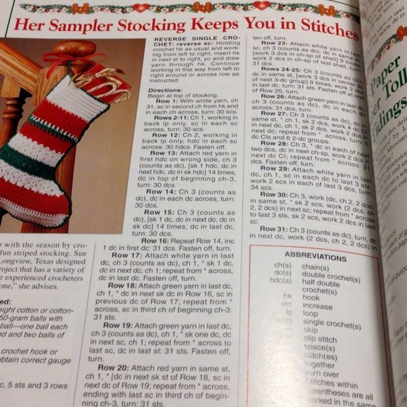 Country Woman Christmas crafts and recipes 2002 - Picture 4 of 10